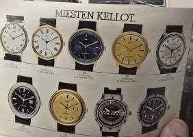 Timex kello myyntiesite 1978