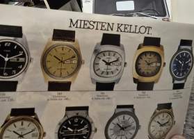 Timex kello myyntiesite 1978