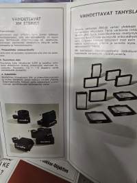 Minolta XM kamera myyntiesite.