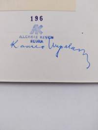 Kihlaus : komedia 1:ssä näytöksessä (alkuperäiskäsikirjoituksen faksimilepainos) (numeroitu)