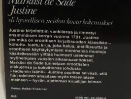 Justine eli hyveellisen neidon kovat kokemukset