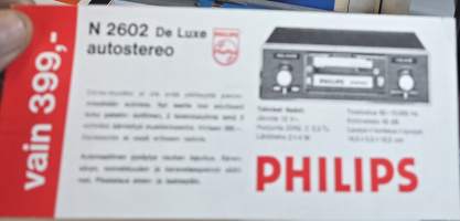 Philips n 2602 de luxe autostereo