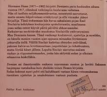 Demian - Emil Sinclairin nuoruudentarina. ( Kehitysromaani, itsetutkiskelu, sisäinen rauha, Nobel-kirjailijat )