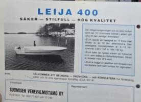 Leija 400 ja 440vene esitteet.