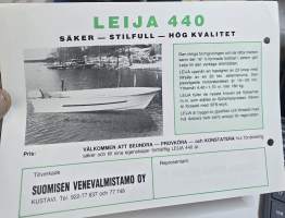 Leija 400 ja 440vene esitteet.
