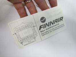 Jääkiekkko-ottelu Maajoukkue - Lehdistö, Helsingin Jäähalli 19.9.1972 -pääsylippu