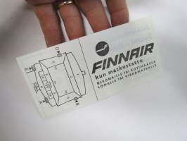 Jääkiekkkomaaottelu Suomi - Ruotsi, Helsingin Jäähalli 18.9.1973 -pääsylippu