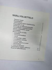 Tunturi mopedi / mopo (Morini Franco Motori M 101 K -moottori) 1992 tekniikka - käyttö - huolto + haltijakirja
