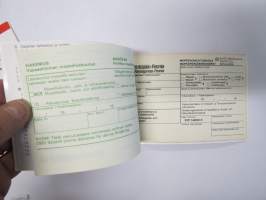 Tunturi mopedi / mopo (Morini Franco Motori M 101 K -moottori) 1992 tekniikka - käyttö - huolto + haltijakirja