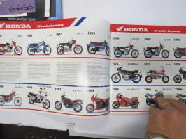 Honda 1990 moottoripyörät - Honda 30 vuotta Suomessa -myyntiesite