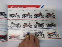 Honda 1990 moottoripyörät - Honda 30 vuotta Suomessa -myyntiesite