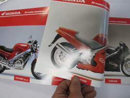 Honda 1990 moottoripyörät - Honda 30 vuotta Suomessa -myyntiesite