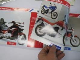 Honda 1990 moottoripyörät - Honda 30 vuotta Suomessa -myyntiesite