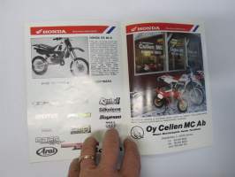 Honda CR 80 R, XR 250 R / Cellen MC -myyntiesite