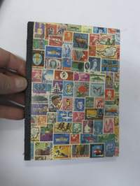 Postimerkkejä -erä kansioissa ja albumeissa olevia merkkejä, kaikki sivut kuvattu ja näkyvät kohteen kuvissa