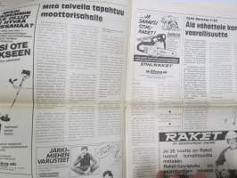 Mottimestari 1987 nr 4 - moottorisahamiesten ammattilehti, Stihl-Raket