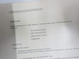 Citroën Fahrzeuge C 32 - C 35 Reparaturhandbuch -saksankielinen korjausohjekirja