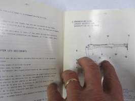 Palfinger PK 5200 Hydraulic crane - Operating instruction -norturi, käyttöohjekirja, monikielinen (ei suomi)