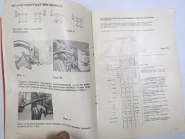JF FH 111, FH 130 kelasilppuri -käyttöohje ja varaosaluettelo