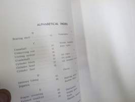 Penta VDC Industrial Diesel Engine - Operating Instructions and Parts List -käyttöohje ja varaosaluettelo