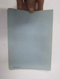 Penta VDC Industrial Diesel Engine - Operating Instructions and Parts List -käyttöohje ja varaosaluettelo