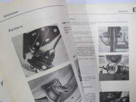 Volkswagen VW-ohjelma 1968 Väliaikaiset korjausohjeet - Polttonestelaitteet - Sähkölaitteet -korjausohjekirja