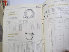 Koivunen Oy - Äänenvaimentimet, pakoputket, kiinnikesarjat -tuoteluettelo / kuvasto