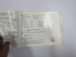 Holder A 650 - A 650 F, A 660 - A 660 F, C 660 Betriebsanleitung -käyttöohjekirja saksaksi