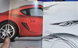 Porsche Cayman mallin esittelykirja  05/ 07