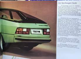 Porsche 924 myyntiesite  1977