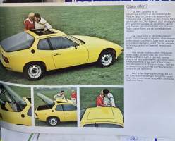 Porsche 924 myyntiesite  1977