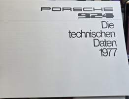 Porsche 924 myyntiesite  1977