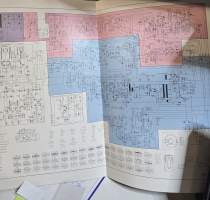 ASA 3662 matka-tv huolto-ohjeet 1972