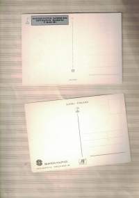 Siuntion kylpylä, 2 kpl postikortti, kulkemattomat