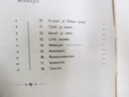 Laula Äiti Kanssamme - 18 pientä laulua, Suomen lasten iloksi mukaeltu, sisältää laulut; Jouluaatto, Pienenä ollessani, Pieni Eino, Aamulaulu, Mää mää lampaani...