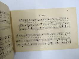 Laula Äiti Kanssamme - 18 pientä laulua, Suomen lasten iloksi mukaeltu, sisältää laulut; Jouluaatto, Pienenä ollessani, Pieni Eino, Aamulaulu, Mää mää lampaani...