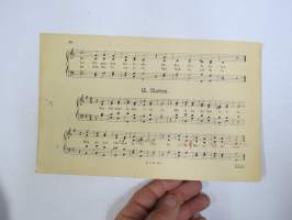 Laula Äiti Kanssamme - 18 pientä laulua, Suomen lasten iloksi mukaeltu, sisältää laulut; Jouluaatto, Pienenä ollessani, Pieni Eino, Aamulaulu, Mää mää lampaani...