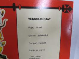 Sami - pikku simpanssi, lastenkirja - Kirja-Lito Vekkulikirjat-sarjaa