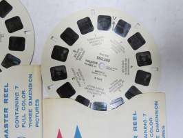 View-Master England I, II, III sarja -reel / kuvakiekko