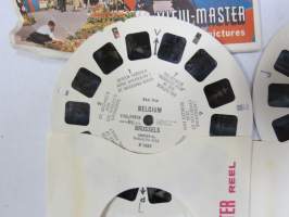 View-Master Belgium I, II, III sarja -reel / kuvakiekko