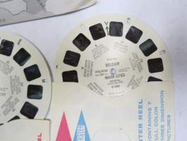 View-Master Belgium I, II, III sarja -reel / kuvakiekko