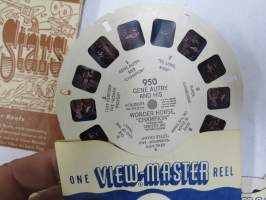 View-Master Cowboy Stars 950 Gene Autry, 955 Hopalong Cassidy, 960 Cisco Kid sarja -reel / kuvakiekko