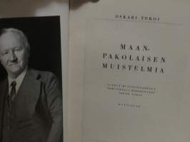 Maanpakolaisen muistelmia