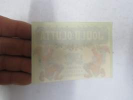 Joulu-olutta - voimakasta, kuohuvaa, hyvänmakuista -etiketti