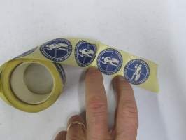 Suomen Asianajajaliitto / Finlands advokatförbund -vaasalaisen koho- ja tarrapainon (Herman Mattsson Korkokuvapaino &amp; Pussitehdas) tuotantoa arviolta 1960-l lopusta