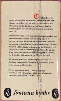 The four loves: Affection, friendship, eros and charity