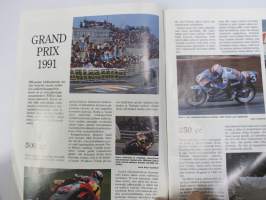 HRC  Helsinki Racing Club / Road Racing News 1992 nr 1, esittelee kisoja, tapahtumia, kalustoa, henkilöitä ym.