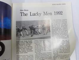 HRC  Helsinki Racing Club / Road Racing News 1992 nr 1, esittelee kisoja, tapahtumia, kalustoa, henkilöitä ym.