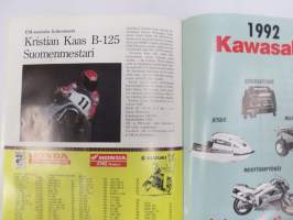 HRC  Helsinki Racing Club / Road Racing News 1992 nr 1, esittelee kisoja, tapahtumia, kalustoa, henkilöitä ym.