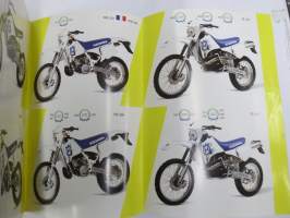 Husqvarna mallisto moottoripyörät -myyntiesite